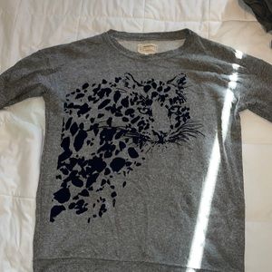 Current Elliot, leopard sweatshirt